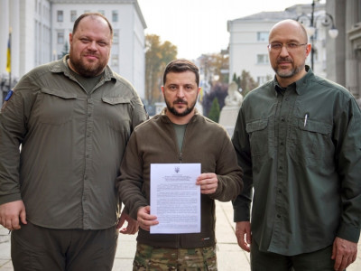 Ukraine Applies for Accelerated NATO Membership