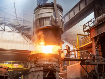 Alchevsk Iron And Steel Works Stopped Work