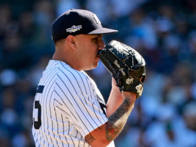 ALDS Game 5 ppd. to Tue.; Yanks turn to Cortes