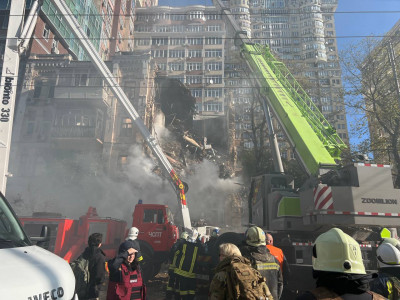 16 families were left homeless. The house attacked by drones in Kyiv is not restorable