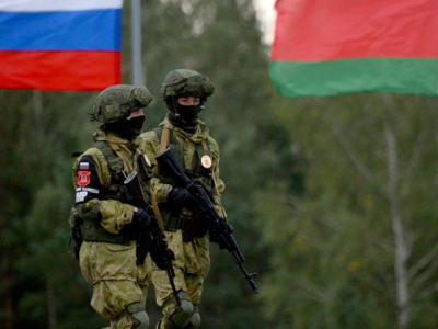 The Belarusian army applied a new tactical sign in the form of a triangle to