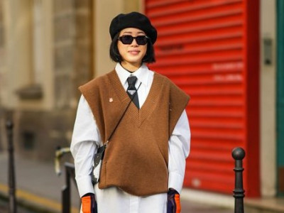 13 Chic Sweater Vest Outfits To Inspire You This Fall