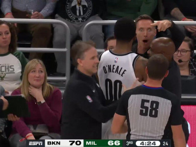Steve Nash lost his damn mind while getting ejected in Nets-Bucks