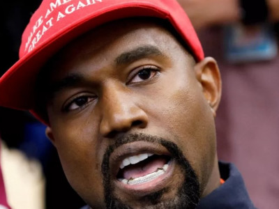 Kanye West is escorted out of Skechers 'unannounced and uninvited'