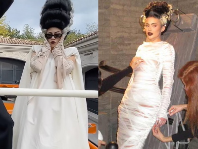 Kourtney Kardashian Accidentally Copied Kylie Jenner's Halloween Costume