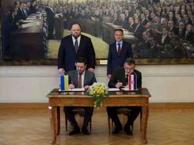 The Verkhovna Rada of Ukraine and the Expert Service of the Croatian Parliament signed a