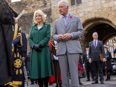 Protester Threw Eggs at King Charles and Queen Camilla