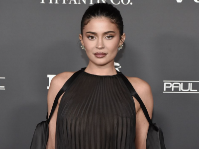 Kylie Jenner Is Gorgeous in a Semi-Sheer Backless Gown