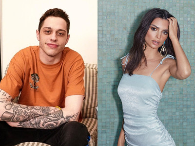 Pete Davidson and Emily Ratajkowski Attend Friendsgiving Together
