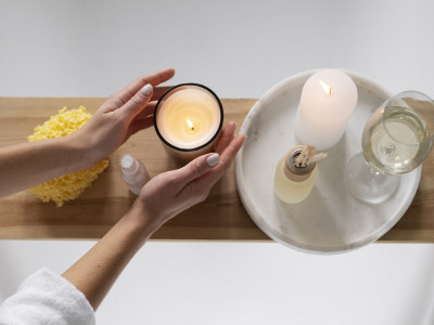 How to make a candle with your own hands