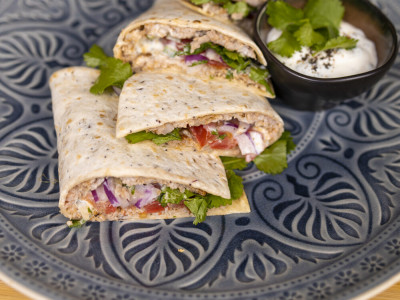 Recipe of the day: meat pita bread in a minute