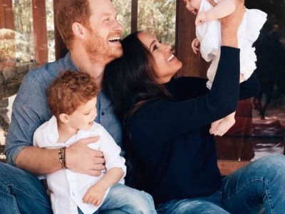 Prince Harry and Meghan Markle Share Dreamy New Photo with Kids Archie and Lilibet