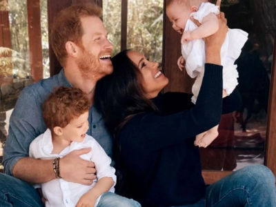 Prince Harry and Meghan Markle Share Dreamy New Photo with Kids Archie and Lilibet