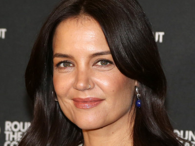 Katie Holmes's Geometric Braid Is Living In My Head Rent-Free