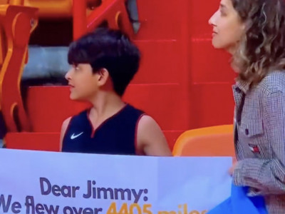 The young Heat fan who traveled to see Jimmy Butler went from a sad story to an uplifting one