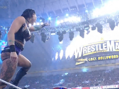 Rhea Ripley wins the Royal Rumble
