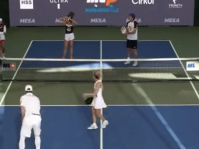 Pickleball is the only sport where you can get penalized for ‘aggressive stepping’