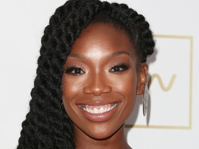 Brandy Has Returned as Cinderella, This Time With a Waist-Length Blue Fishtail Braid