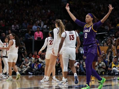 Big numbers and Twitter reactions from LSU's Final Four win