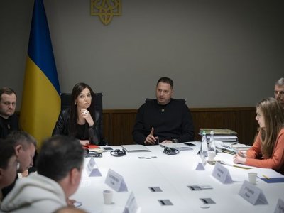 Andriy Yermak discussed topical issues with representatives of Ukrainian and international media