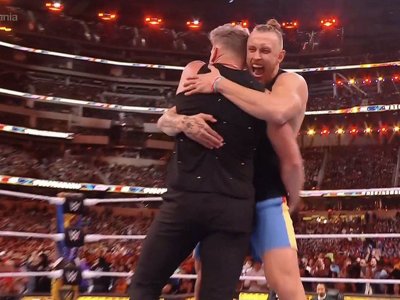 Pat McAfee & George Kittle give The Miz a WrestleMania surprise