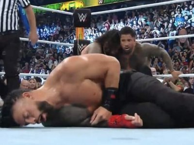 Jey Uso pinned Roman Reigns
