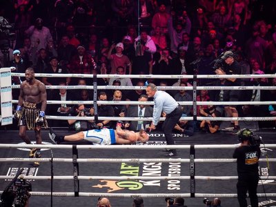 What happened when Robert Helenius fought Deontay Wilder?