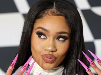 Saweetie Wants to Make Sure You See Her Twisted Pigtails From Every Single Angle
