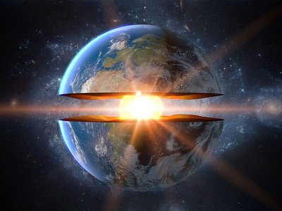 Three minutes to the centre of the Earth