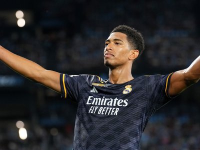 Jude Bellingham goals for Real Madrid in La Liga, Champions League