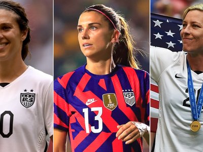 Alex Morgan chasing USWNT goal scoring leaders Wambach, Hamm, Lloyd