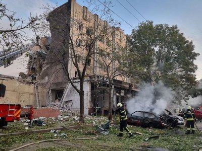 Russia fires 43 cruise missiles at Ukrainian territory overnight, air defence destroys 36 of them