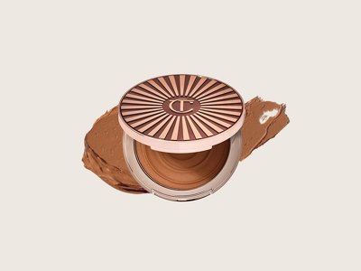 Charlotte Tilbury Beautiful Skin Sun-Kissed Glow Bronzer Leaves My Skin Warm, Glowing, and Hydrated