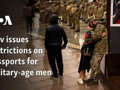 Kyiv issues restrictions on passports for military-age men