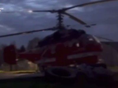 DIU announces destruction of Russian Ka-32 helicopter in Moscow