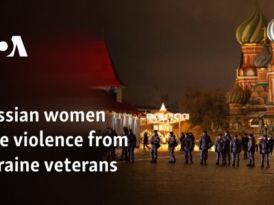 Russian women face violence from Ukraine veterans