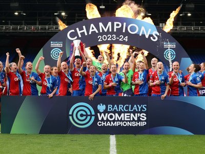 Crystal Palace Women promoted to Women's Super League after clinching Women's Championship title
