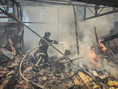 Missile strike on the central part of Kharkiv: Terekhov revealed the details (photos)