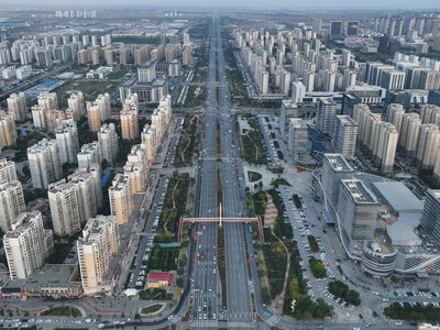 China sees rising urbanization rate over past 75 years