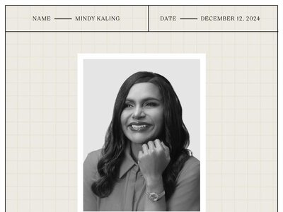 Mindy Kaling Wants to Share What She’s Learned