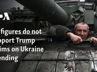  US figures do not support Trump claims on Ukraine spending 