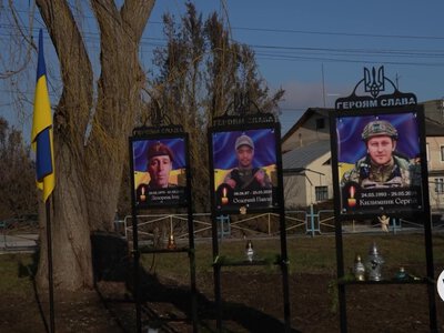  In remote town in western Ukraine, all young men are gone 