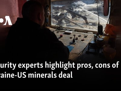  Security experts highlight pros, cons of Ukraine-US minerals deal 