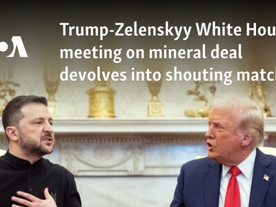  Trump-Zelenskyy White House meeting on mineral deal devolves into heated exchange 