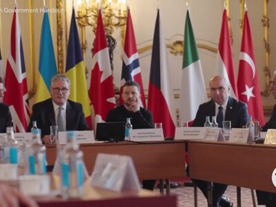  European leaders meet with Ukraine’s Zelenskyy to discuss Russia's war 
