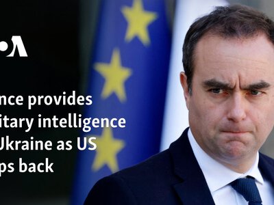  France provides military intelligence to Ukraine as US steps back 