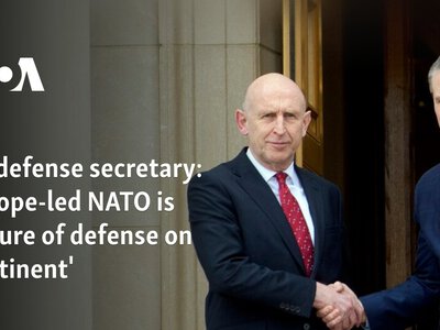  US defense secretary: Europe-led NATO is 'future of defense on continent' 