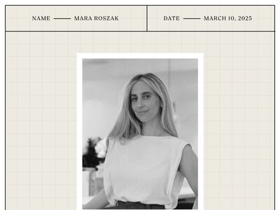 Mara Roszak on Building Roz and Becoming a Celebrity Hairstylist