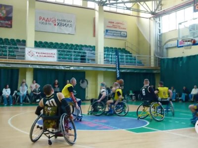  Ukrainian wheelchair basketball tournament back from nearly 10-year hiatus 