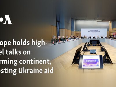  Europe holds high-level talks on rearming continent, boosting Ukraine aid 